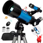 Telescope for Adults 70 Mm Aperture and 400 Mm Focal Length Professional Refractor with Remote