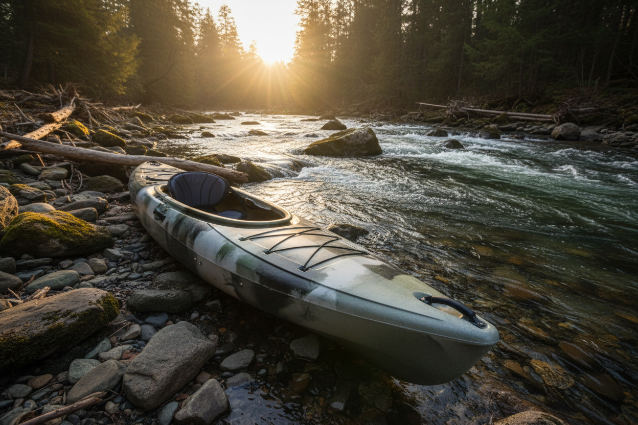 Kayak Afternoon Scene