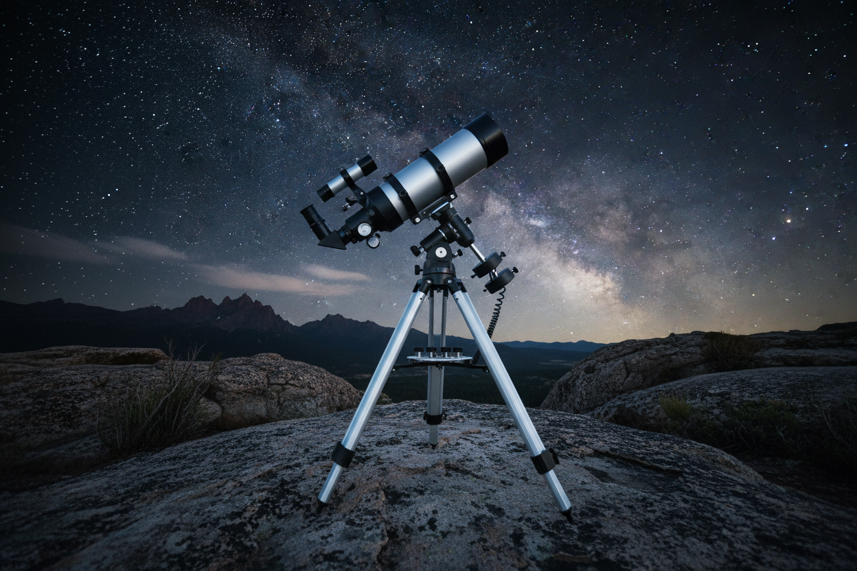 Telescope Night Scene